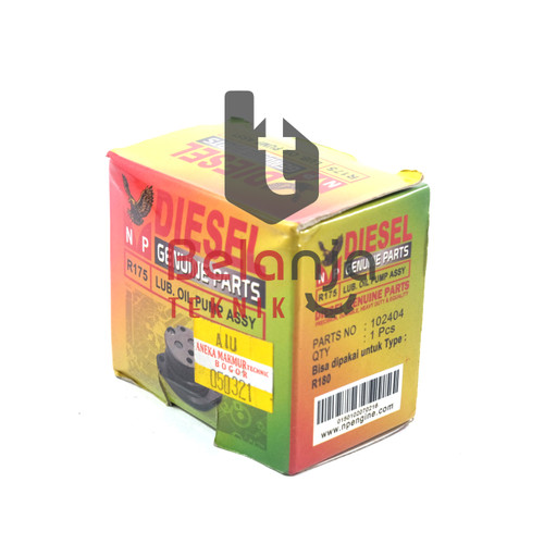 Lub. Oil Pump Assy R-175 - Sparepart Mesin Penggerak Dongfeng