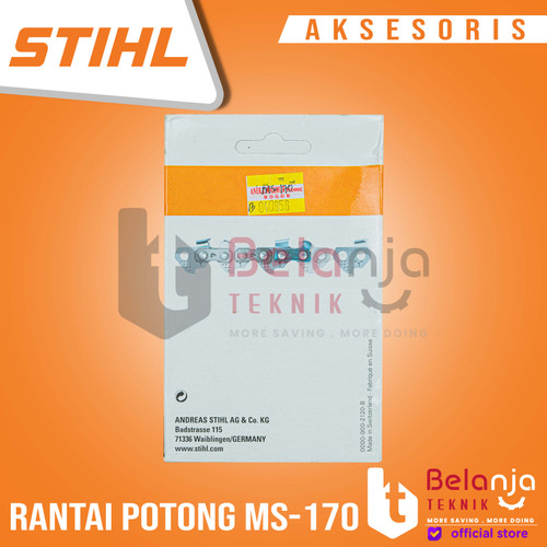 Rantai Mata Gergaji Potong MS-170 STIHL - Sparepart Mesin Chainsaw