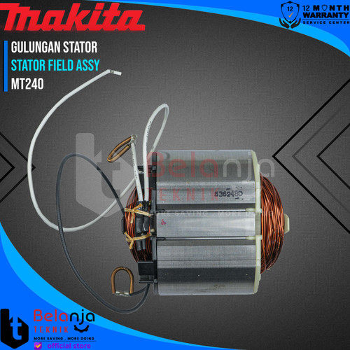 Maktec Stator Field MT240 Bantalan Gulungan Mesin Cutting Off MT 240