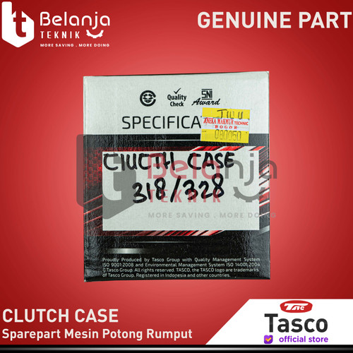 Tasco Clutch Case 318 328 Sparepart Mesin Potong Rumput Kampas Kopling