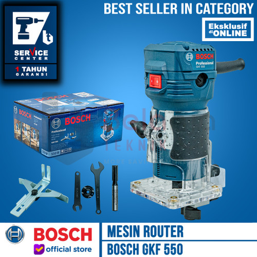 Mesin Profil - Wood Trimmer Bosch GKF 550