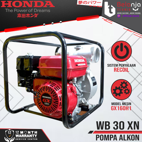 Mesin Pompa Air - Alkon Honda WB 30 XN 3 Inchi - 7.5 Meter
