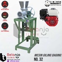Mesin Gilingan Daging No.32 + Engine Honda GX 160 Jialing