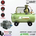 SWAN 0.25 HP AIR COMPRESSOR & ELEKTRO MOTOR 1/2 HP KOMPRESSOR ANGIN