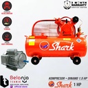 Shark Mesin Kompresor Udara 1 Hp Dinamo Motor 1.5 Hp Air Compressor