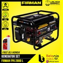 Firman Genset FPG 2800 L Generator Set 2000 Watt Bensin FGP2800L