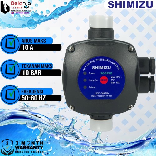 Otomatis Booster Pompa Air Shimizu SC 015 E