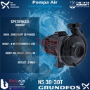 Mesin Pompa Air Sentrifugal Grundfos NS 30-30T Single Stage Sentrifugal 3 Phase 30