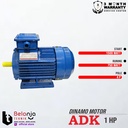 Mesin Dinamo - Electro Motor ADK 1 HP 1 Phase 4 Pole