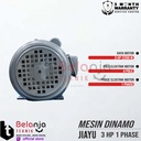 Mesin Dinamo - Electro Motor Jiayu 3 HP 1 Phase 4 Pole