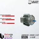 Bison 0.25 HP - AIR COMPRESSOR & ELEKTRO MOTOR 1/4 HP- KOMPRESOR ANGIN