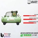Swan Unloaded Air Compressor 0.50 HP Mesin Kompresor Angin Udara 0.5