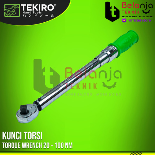 TEKIRO Kunci Torsi 20-100 Nm Torque Wrench 20 - 100 Nm Kunci Momen