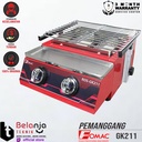 Fomac Pemanggang ROS GK 211 GAS ROASTER 2 Tungku Pemanggangan GK211