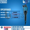 BOSCH Bor Beton GBH 2-26 DRE Hammer Rotary GBH2-26 DRE 800 WATT SDS