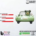 Swan Mesin Air Compressor 1HP dan Engine Penggerak Ex-China 5.5 HP