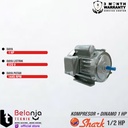 Shark Mesin Kompresor Udara 0.5 HP + Electro Motor Dinamo 1HP 1 Phase