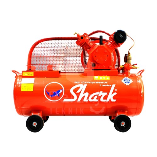Shark Mesin Air Compressor 1HP dan Engine Penggerak Ex-China 5.5 HP