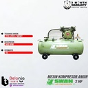 Swan Uunloaded Air Compressor 2 HP Mesin Kompresor Angin Unit Only
