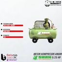 Swan 0.25 HP - AIR COMPRESSOR (TANPA MESIN PENGGERAK)