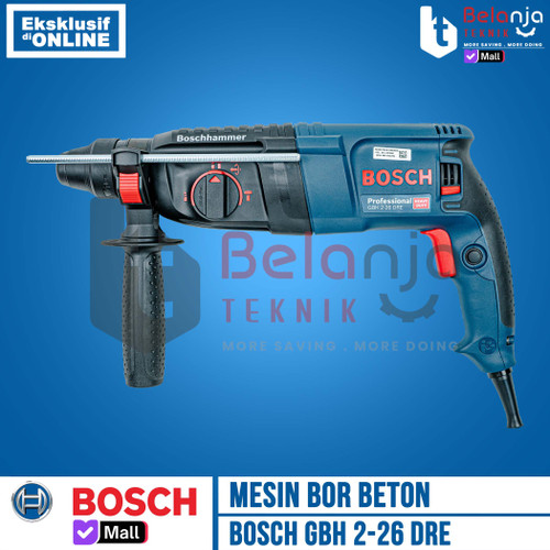 BOSCH Bor Beton GBH 2-26 DRE Hammer Rotary GBH2-26 DRE 800 WATT SDS