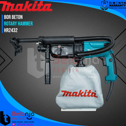 Bor Makita HR2432 / Bor Bebas Debu
