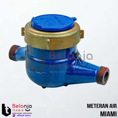 Meteran Air Miami Besi SNI (133129)