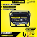 Genset Firman 2800 Watt 3500 VA FPG 3500 L Generator Set