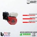 Swan Mesin Air Compressor 1HP dan Engine Penggerak Ex-China 5.5 HP