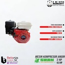 Swan Air Compressor 2 HP dan Engine Bensin EX-China GX 200