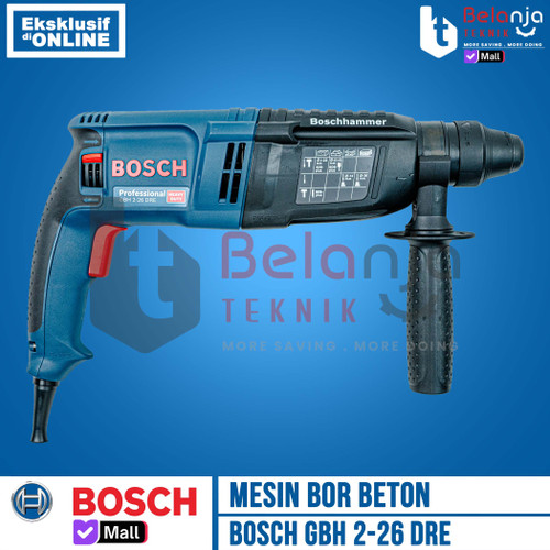 BOSCH Bor Beton GBH 2-26 DRE Hammer Rotary GBH2-26 DRE 800 WATT SDS
