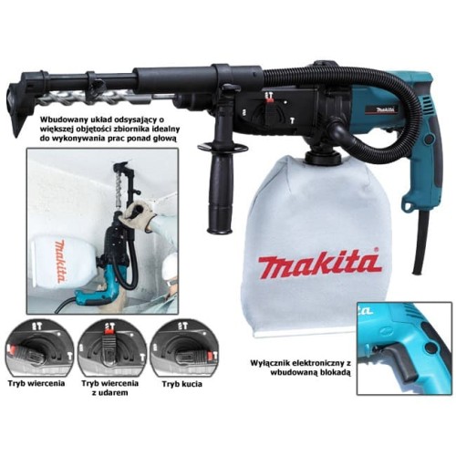 Bor Makita HR2432 / Bor Bebas Debu