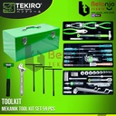 TEKIRO Mekanik Tool Kit Set 59 Pcs Toolset Toolkit Toolbox Set 59pcs