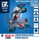 Mesin Potong Alumunium 10" Bosch GCM 254 Miter Saw 1750 Watt GCM254 10 Inch