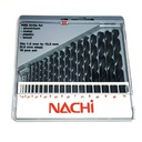 Mata Bor Besi Set Nachi 19 Pcs 1-10mm Metal Drill Bits Set 19Pcs Plastic Case