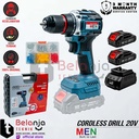 Men Mesin Bor Baterai CID5504T Impact Drill Cordless 20V Brushless 10 MM