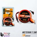 Wilmer Meteran 7.5 meter Auto Stop Self Lock Anti Pecah Meteran Auto Lock