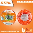 Stihl Senar Mesin Potong Rumput 2.4 MM X 14 Meter Senar Nylon Trimmer