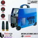 Lakoni Mesin Travo Las MMA 300 A Welding Machine 1 Phase IGBT MMA300i