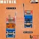 Maestro Mesin Press Minuman ET-D8 Cup Sealer 300 Watt 16 OZ