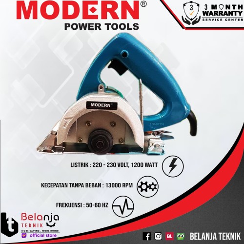 MODERN Mesin Potong Keramik M 2400 4 Inch Marble Cutter M2400 1200WATT