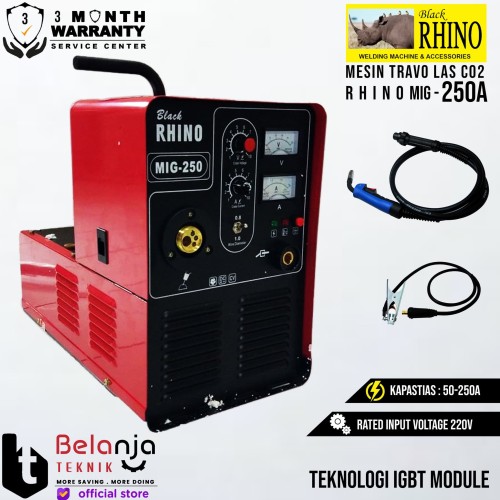 Travo Las Co2 Black Rhino Mig-250a