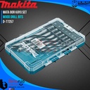 Mata Bor Pelubang Kayu Set 8 Pcs Makita D-77257 Wood Drill Bits 8Pcs 3-10 MM HM-CT