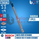 Bosch HEX 9 Hard Ceramic Drill Bit 6 mm Mata Bor Keramik 6 X 90 MM Tile Drill Bit 6MM