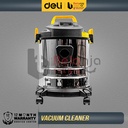 Deli Vacuum Cleaner Wet And Dry DL881815 Mesin Sedot Debu Basah Kering 15L HEPA Stainless 1100 Watt