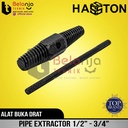 Hasston Prohex Alat Buka Drat Pipa Kran Patah 1/2" - 3/4" Pipe Extractor 3799-200