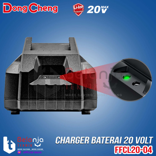 Dongcheng  Charger Battery Pengisi Daya Baterai FFCL 20 Charger 20V 4 AH FFCL20-04