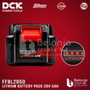 DCK Lithium Battery Pack 20V 5.0 AH Baterai Cordless 20 V 5 AH FFBL2050