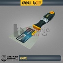 Deli Putty Knife 4" Kape Stainless Gagang Karet 4 Inch Kape Plat Scraper Karet EDL-HD4