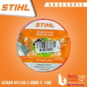 Stihl Senar Mesin Potong Rumput 2.4 MM X 14 Meter Senar Nylon Trimmer